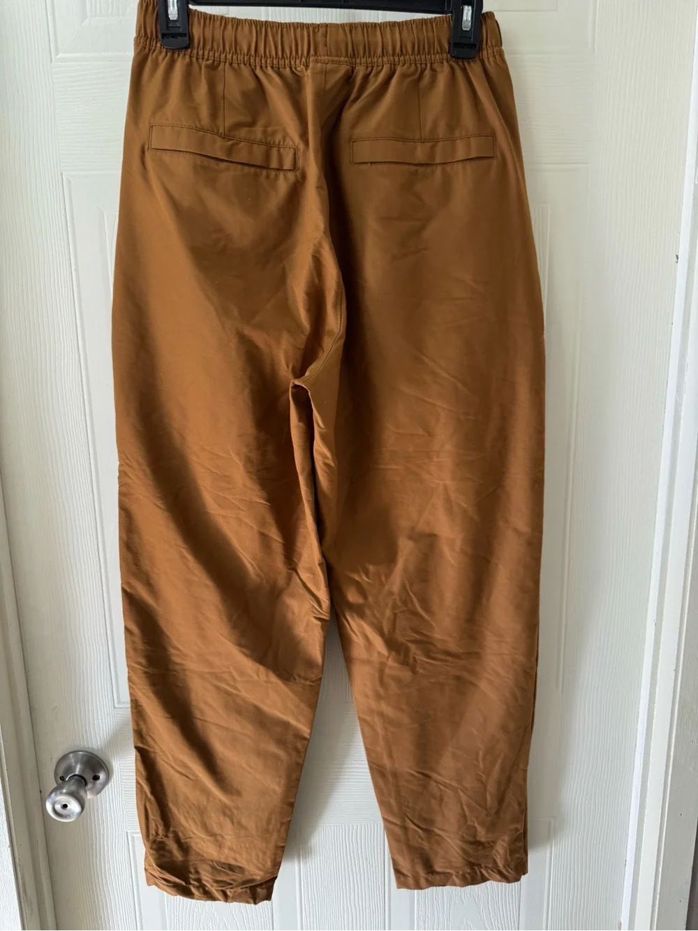 Jordan Men's Brown Joggers with White Jumpman
